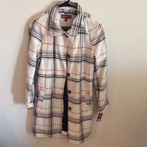 Merona Lightweight long cotton trench style jacket